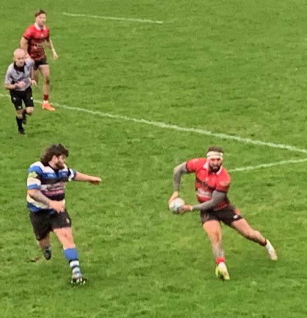 Aber Quins star player - Connor Callaghan